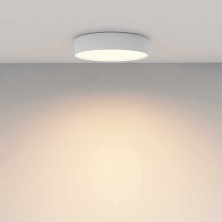 Biały okrągły plafon o średnicy 30cm LED 3000K Zon C032CL-36W3K-RD-W Maytoni