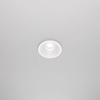 Oczko białe podtynkowe o średnicy 6cm IP65 LED 4000K Zoom DL034-01-06W4K-D-W Maytoni