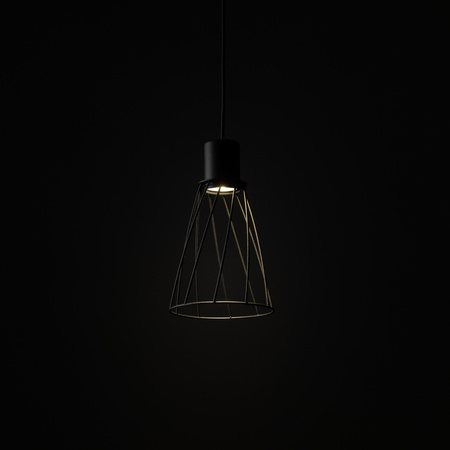 MODESTO BLACK LAMPA WISZACA 1 TK Lighting 10159