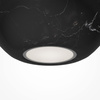 Lampa wisząca czarna kula marmurowa 12cm Basic Texture Maytoni MOD461PL-01B