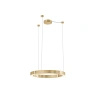 Złoty pierścień wiszący o średnicy 60cm Aurum S 1xLED 3000K PL0116-50 Yaskr