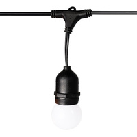 Girlanda zewnętrzna Summer Time 6,6m G45 Mleczna biel 3000K 36V 10xE27 IP44 Milagro EKG2292