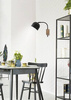 RUPI LAMPA KINKIET 1X40W E27 CZARNY Candellux 21-76687