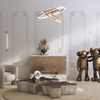 Podwójny ring czarna lampa wisząca LED Rim MOD058PL-L74BK Maytoni