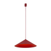 Lampa wisząca burgudnowy stożek o średnicy 50cm LUME L BURGUND 1XGX53 Tk Lighting 11697