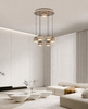 Lampa wisząca siódemka okrągła Biarritz kaszmirowa Aviano Lighting 5047-813