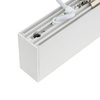 Biała podłużna lampa wisząca liniowa 120cm wybór barwy światła LUXE WHITE CCT Tk Lighting 18174