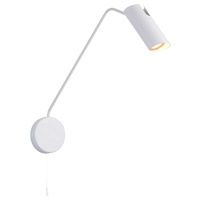 Kinkiet z wysięgnikiem Futuro biały 1xGU10 Light Prestige LP-17001/1WL WH
