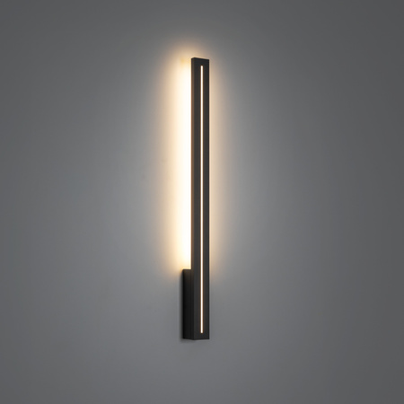 Szary kinkiet elewacyjny 61cm LINEA S LED 3000K IP65 Tk Lighting 18175