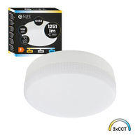 Żarówka Led Gx53 12W 1251lm trzy barwy światła 3CCT Eko-Light EKZA2464