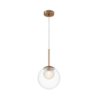 Lampa wisząca przeźroczysta kula 20cm 1xG9 Basic form MOD521PL-01G3 Maytoni