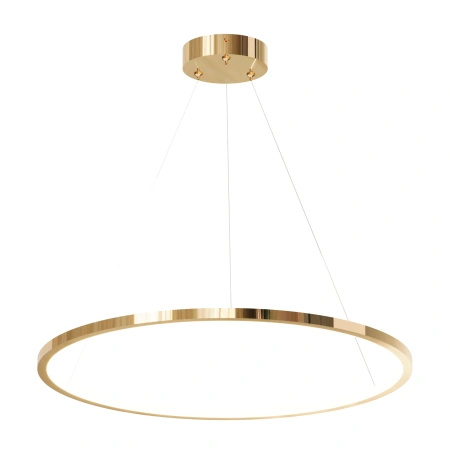 Lampa wisząca złoty pierścień 60cm Ringa LED PL0150-GD Yaskr