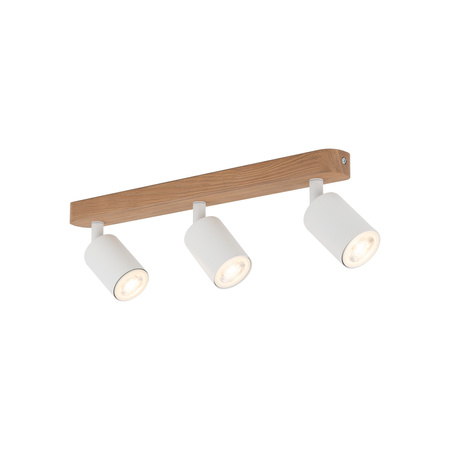 Lampa sufitowa TOP WHITE WOOD TK Lighting 3296