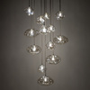 Lampa wisząca o średncicy 72cm NEBIA NEW BROWN 13XG9 Tk Lighting 11794