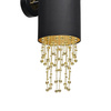 Kinkiet ALMERIA BLACK/GOLD Milagro MLP6438