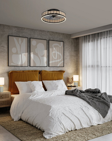 Lampa sufitowa z wentylatorem FRANA LED Eglo 35148