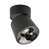 Czarna oprawa natynkowa ruchoma tuba wybór barwy światła KYOTO BLACK CCT 12W Tk Lighting 18154