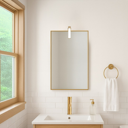 Kinkiet łazienkowy APA MINI gold 4W LED Milagro ML2250