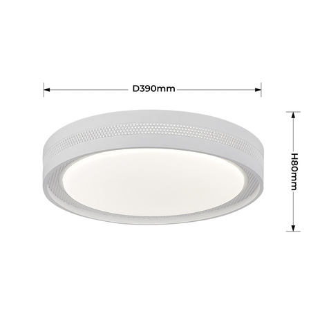 Plafon Ronda biały LED CCT Light Prestige LP-9587/1C-40 WH
