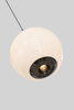 Lampa wisząca trójka okrągła LED Luberon czarny chrom Aviano Lighting 5051-305
