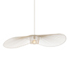Beżowa lampa wisząca w kształcie kapelusza KAPELUSZ Kaja Lighting KP-21 BEŻ