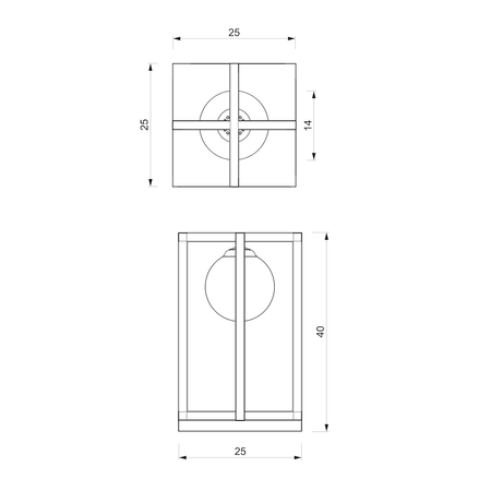 Lampa stołowa DIEGO 1xE14 Milagro MLP8571