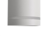 Biała tuba sufitowa z dekoracyjnym paskiem VICI IP44 12W CCT SWITCH WH AZZARDO AZ6040