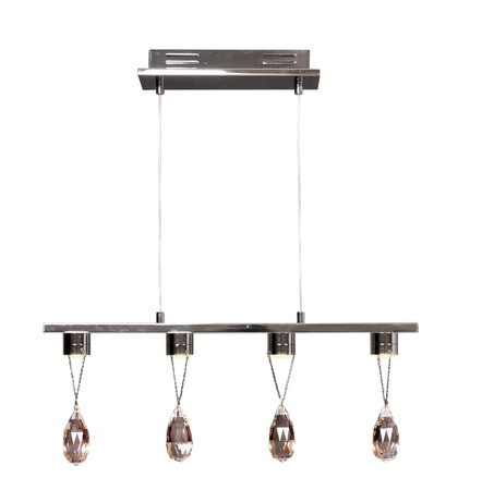 PRISMA LAMPA WISZĄCA 4X3W LED CHROM Candellux 34-25708