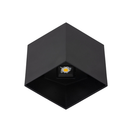 Kinkiet zewnętrzny CUBE BLACK LED IP54 Tk Lighting 18182