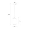 Lampa wisząca K-5510 z serii IGA Kaja Lighting