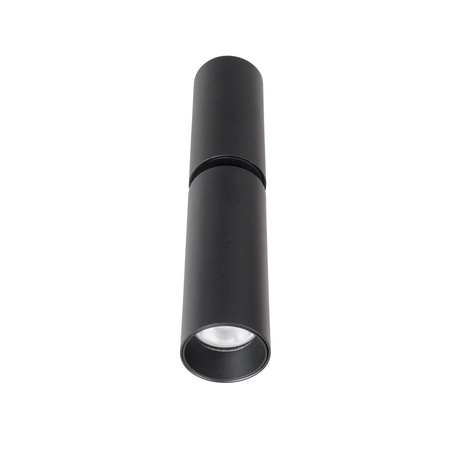Oprawa natynkowa ruchoma czarna tuba LED 3000K Maxlight C0248 Halo B