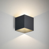 Szara kostka ścienna zewnętrzna kinkiet LED 3000K CUBE GRAY IP54 Tk Lighting 18086