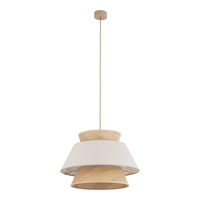 Lampa wisząca o średnicy 38cm KALUM LEN 1XE27 Tk Lighting 11782