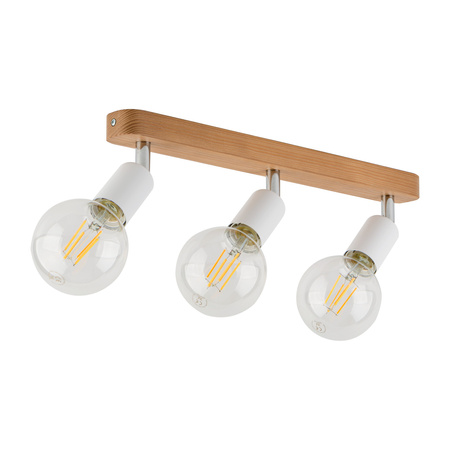 Lampa sufitowa SIMPLY WHITE WOOD TK Lighting 4749