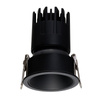 Czarne oczko sufitowe MIRT IP65 8W 4000K BK AZZARDO AZ7096
