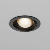 Okrągłe oczko podtynkowe Lens DL105-12W3K-B Maytoni