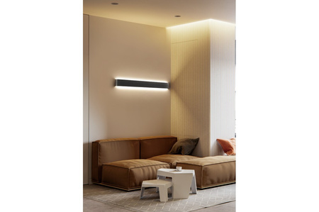 Złoty podłużny kinkiet 110cm LED GALASSO 3000K GO AZZARDO AZ5519