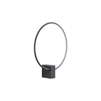 Kinkiet czarna obręcz LED o średnicy 30cm VEXA BLACK 6W Tk Lighting 18304