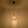 Lampa wisząca POMPELMO drewniana Sollux Lighting SL.0393