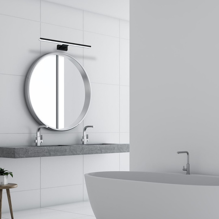 Kinkiet nad obraz SHINE 60cm LED BLACK Milagro ML4382