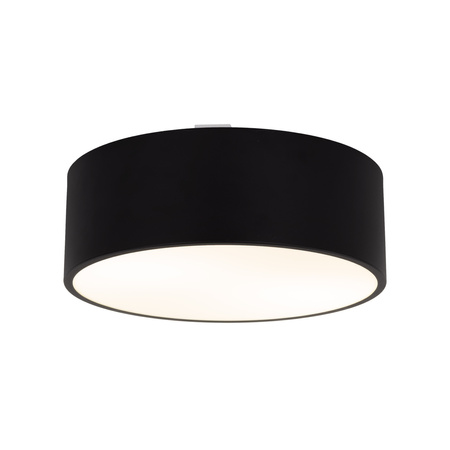 Plafon czarny do łazienki 40cm LIVO BLACK M IP54 3xE27 Tk Lighting 10986