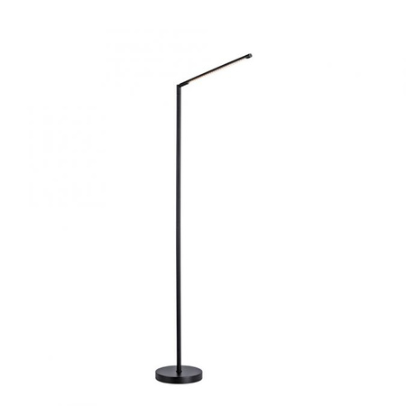 Lampa podłogowa czarna DAWDA led Leuchten Direkt 11012-18