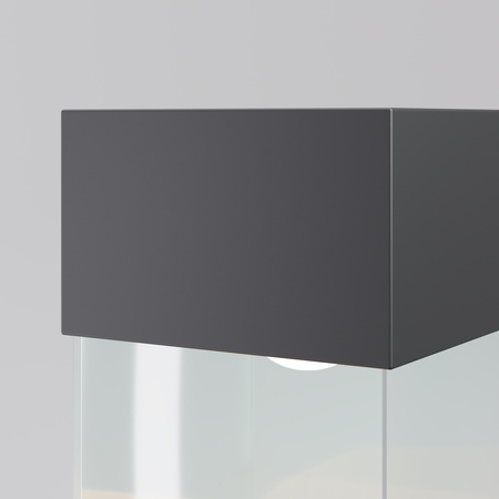 Słupek ogrodowy 60cm imitacja drewna Quadra LED 3000K Maytoni O143FL-L8TK