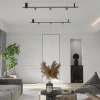 Podłużna lampa sufitowa, plafon Slide 3xLED 3000K szczotkowany mosiądz CL0106-BS Yaskr