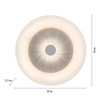 Okrągła lampa sufitowa LED 50cm sterowana pilotem VERTIGO Just Light 14383-16