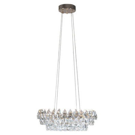 Kryształowa lampa wisząca 60cm LED 3000K z trzy stopniowym ściemnianiem BARLETTA 60 PENDANT 3-STEP DIMM GO Azzardo AZ6901