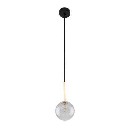 NILOS BLACK / GOLD LAMPA WISZACA 1 TK Lighting 5941