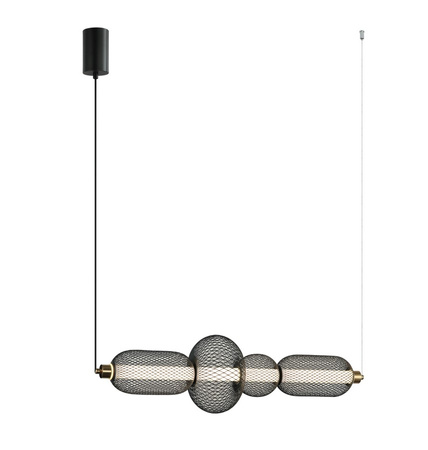 Lampa wisząca MARCO LED Italux PND-84283-4-BK