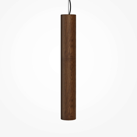 Lampa wisząca drewniana tuba MOD461PL-L5BR3K Basic Texture Maytoni