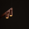 Lampa wisząca podłużna 150cm w kolorze terakota z dodatkowym podświetleniem FOURTY LINE LED VII Nowodvorski 12423